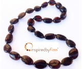 Polished Dark Cherry Bean