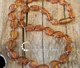 Adult Size Gorgeous Large Bead Baltic Amber AdultHoney Disc