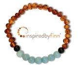 NEW! The Best for Arthritis& Gout!Baltic Amber Elastic Bracelet - Polished Arthritis Cogn