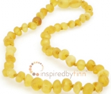 Amber Teething Necklace - Kids Unpolished Lemonade CS - All Kids Sizes - Teething, Health & Welln