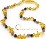 Chips - Polished Lemon Amber + Curbs Hyperactivity & Attn Deficit, Improves FocusAdult Size 1