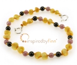 Adjustable Baltic Amber Anklet- Harvest + Curbs Hyperactivity & Attn Deficit, Improves Focus