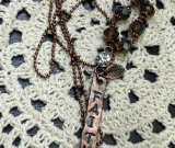 faith-charming copper necklace