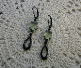 earrings- santa fe- matte yellow