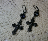 earrings-the greatest love is a love that sacrifices all-deep blue