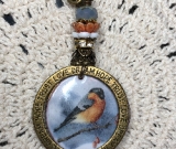 early bird, love vibrational necklace pendant-2