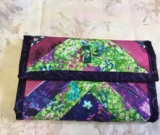 Wallet Green Floral