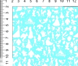 2yd cut Magic Unwrapped Mini Mint Cotton Lycra Retail