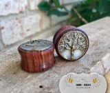 Tree of life ear plug