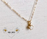 Solitaire Gold Enchantment necklace (enamored collection)