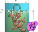 Mr. Duck Zipper Pull Set of 5. *Last call*