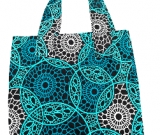 Multi-Purpose Ankara Tote | Handmade 13x13 Sustainable Shopping Bag