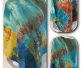 Hand Dyed Poncho Hand Dyed Poncho