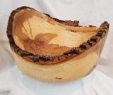 Large Live Edge Ash Bowl (14 Large Live Edge Ash Bowl (14